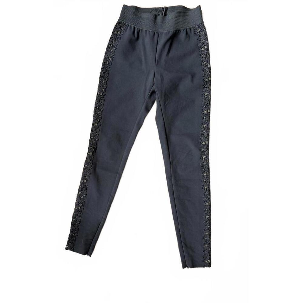 Stella McCartney Leggings with Mesh and Lace Side Detailing, EU 36